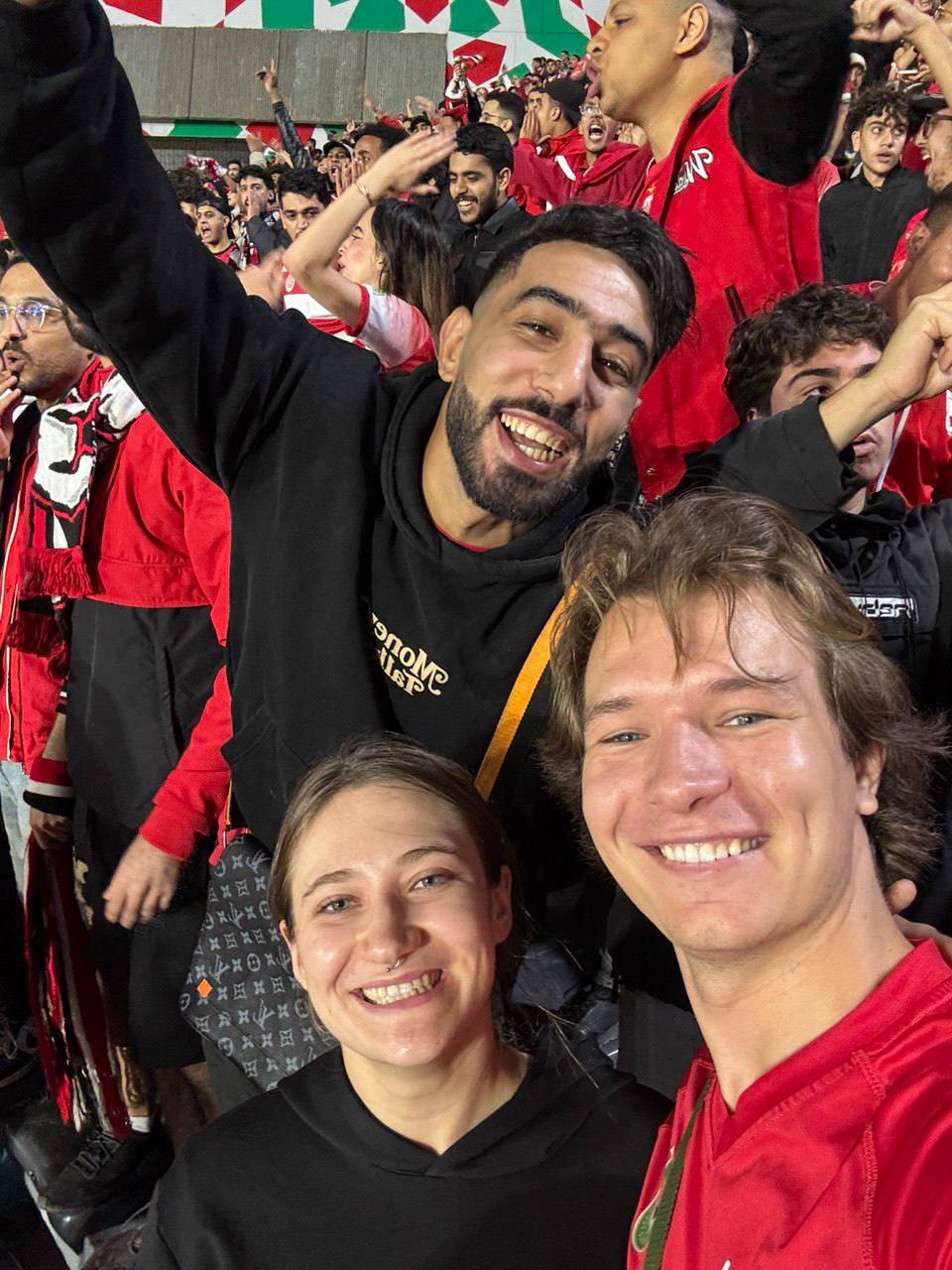 buy tickets to a game in a country that's not yours.